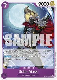 Soba Mask (Starter Deck 26: PURPLE/BLACK Monkey.D.Luffy)