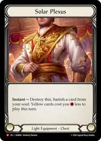 Solar Plexus (Armory Deck: Boltyn) — Flesh & Blood TCG Card Value