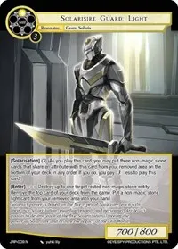 Solarisire Guard Light (Judgment of the Rogue Planet)
