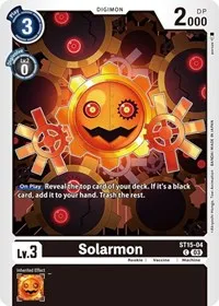Solarmon (Starter Deck 15: Dragon of Courage) — Digimon Card Game Card Value