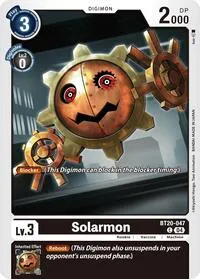 Solarmon (Release Special Booster 2.5) — Digimon Card Game Card Value