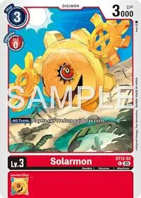 Solarmon Reprint (Advanced Booster Digimon Generation)