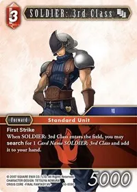 SOLDIER 3rd Class (Opus X)
