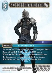 SOLDIER 3rd Class (Dawn of Heroes)