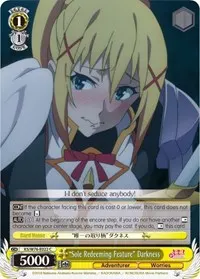 Sole Redeeming Feature Darkness (KonoSuba The Movie: Legend of Crimson)