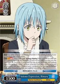 Solemn Expression Rimuru (That Time I Got Reincarnated as a Slime Vol.2)