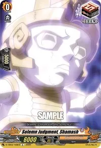 Solemn Judgment Shamash (D-TB03: Shaman King)
