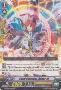 Solid Celestial Adnar el (G-BT04: Soul Strike Against The Supreme)