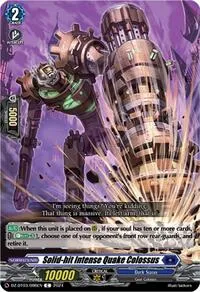 Solid hit Intense Quake Colossus (DZ-BT03: Dimensional Transcendence) — Cardfight Vanguard Card Value