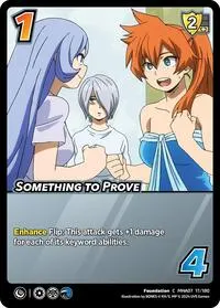 Something to Prove (UniVersus: My Hero Academia: Girl Power)