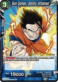 Son Gohan Ability Attained (Destroyer Kings Pre-Release Cards)