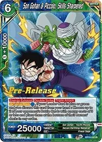 Son Gohan and Piccolo Skills Sharpened (Rise of the Unison Warrior Pre-Release Cards)