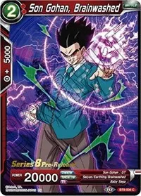 Son Gohan Brainwashed (Malicious Machinations Pre-Release Cards)