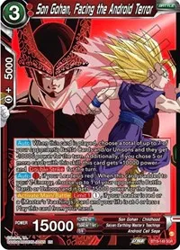 Son Gohan Facing the Android Terror (Fighter's Ambition) — Dragon Ball Super CCG Card Value