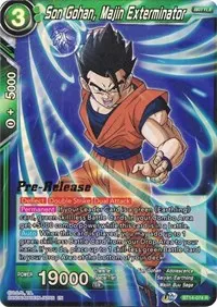 Son Gohan Majin Exterminator (Cross Spirits Pre-Release Cards)