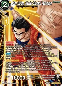 Son Gohan Master Student Technique (Power Absorbed)