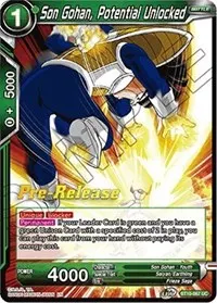 Son Gohan Potential Unlocked (Rise of the Unison Warrior Pre-Release Cards)