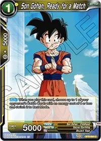 Son Gohan Ready for a Match (Destroyer Kings)