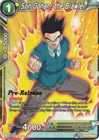 Son Gohan the Brawler (Cross Spirits Pre-Release Cards)