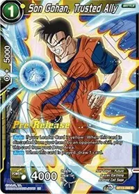 Son Gohan Trusted Ally (Supreme Rivalry Pre-Release Cards)