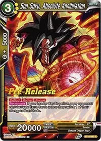 Son Goku Absolute Annihilation (Rise of the Unison Warrior Pre-Release Cards)