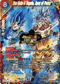 Son Goku and Vegeta Apex of Power World Championship 2021 (Tournament Promotion Cards) — Dragon Ball Super CCG Card Value