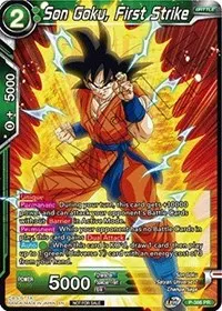 Son Goku First Strike Tournament Pack Vol 8 (Tournament Promotion Cards)