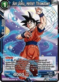 Son Goku Hellish Throwdown (Supreme Rivalry) — Dragon Ball Super CCG Card Value