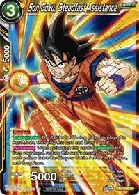 Son Goku Steadfast Assistance Zenkai Series Tournament Pack Vol1 (Tournament Promotion Cards)