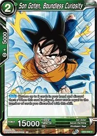 Son Goten Boundless Curiosity (Draft Box 06 - Giant Force)