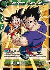 Son Goten Close Call (Critical Blow)