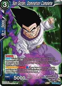 Son Goten Domination Complete (Wild Resurgence)