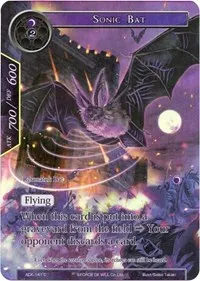 Sonic Bat Full Art (Advent of the Demon King)