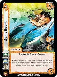 Sonic Boom (Street Fighter CCG)