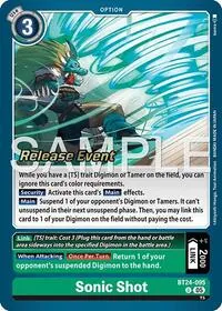 Sonic Shot (Time Stranger Release Event Cards)