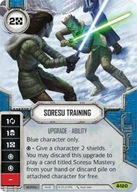 Soresu Training (Convergence) — Star Wars Destiny Card Value