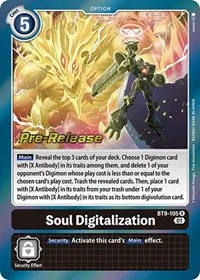 Soul Digitalization (X Record Pre-Release Cards) — Digimon Card Game Card Value