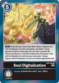 Soul Digitalization (X Record Pre-Release Cards)