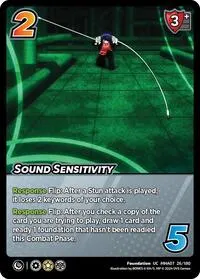 Sound Sensitivity (UniVersus: My Hero Academia: Girl Power)