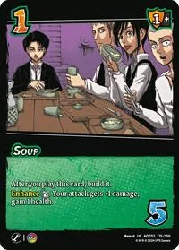 Soup (Attack On Titan: Origins of Power) — UniVersus Card Value