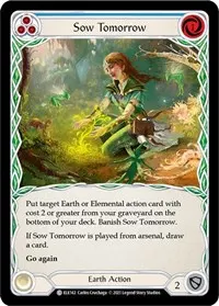 Sow Tomorrow Blue (Tales of Aria)