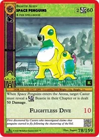Space Penguins (Cryptid Nation: Kickstarter Edition) — MetaZoo Card Value