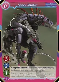 Space Raptor (Starter Deck: March with the Dragon Lords)