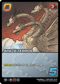 Space Terror (Challenger Series: Godzilla) — UniVersus Card Value