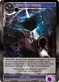 Space Time Collapse (The Moonlit Savior) — Force of Will Card Value