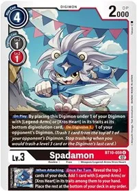 Spadamon (Xros Encounter) — Digimon Card Game Card Value