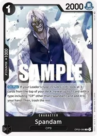 Spandam (Pillars of Strength)