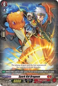Spark Kid Dragoon (D-BT11: Clash of the Heroes) — Cardfight Vanguard Card Value