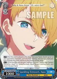 Sparkling Extrovert Aqua SR ([OSHI NO KO])