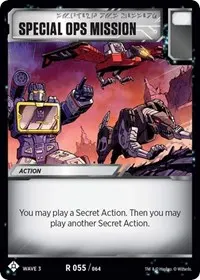 Special Ops Mission (War for Cybertron: Siege I)